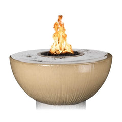 The Outdoor Plus Sedona 360° Concrete Fire & Water Bowl
