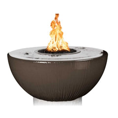 The Outdoor Plus Sedona 360° Concrete Fire & Water Bowl