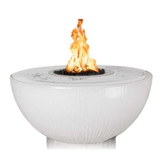 The Outdoor Plus Sedona 360° Concrete Fire & Water Bowl