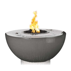 The Outdoor Plus Sedona 360° Concrete Fire & Water Bowl