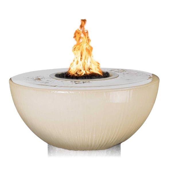 The Outdoor Plus Sedona 360° Concrete Fire & Water Bowl