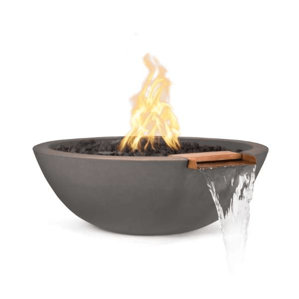 The Outdoor Plus Sedona Concrete Fire & Water Bowl