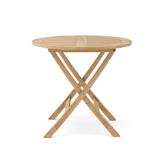 Chester 32" Round Folding Picnic Table - image 2
