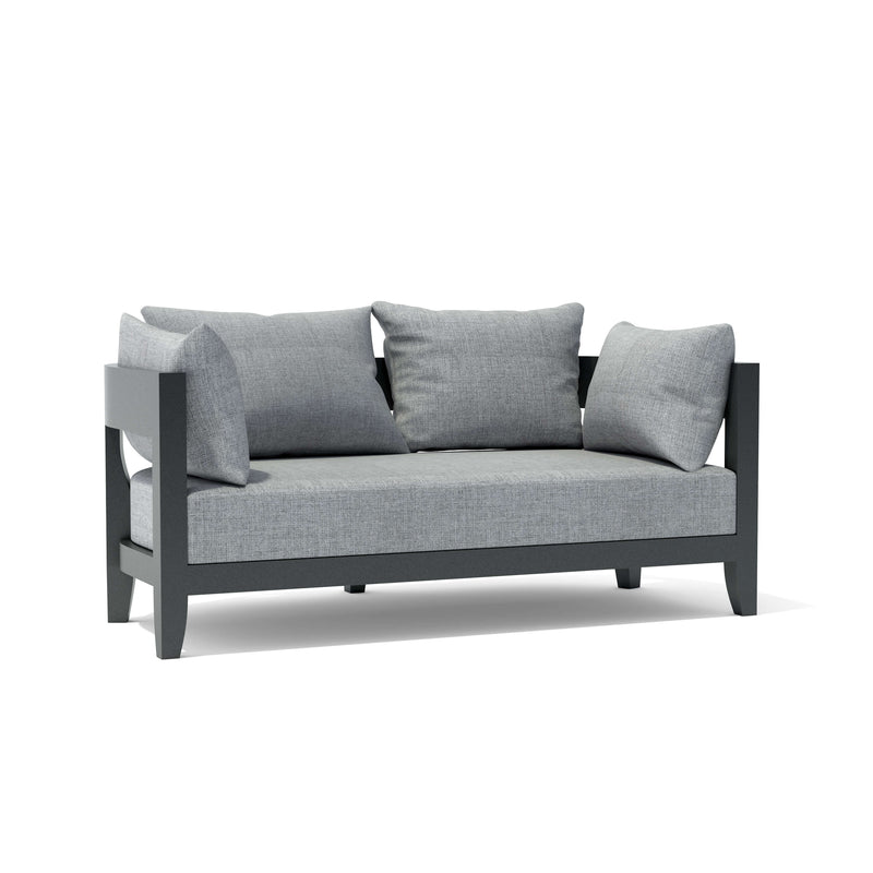 Coronado Deep Seating Aluminum Loveseat
