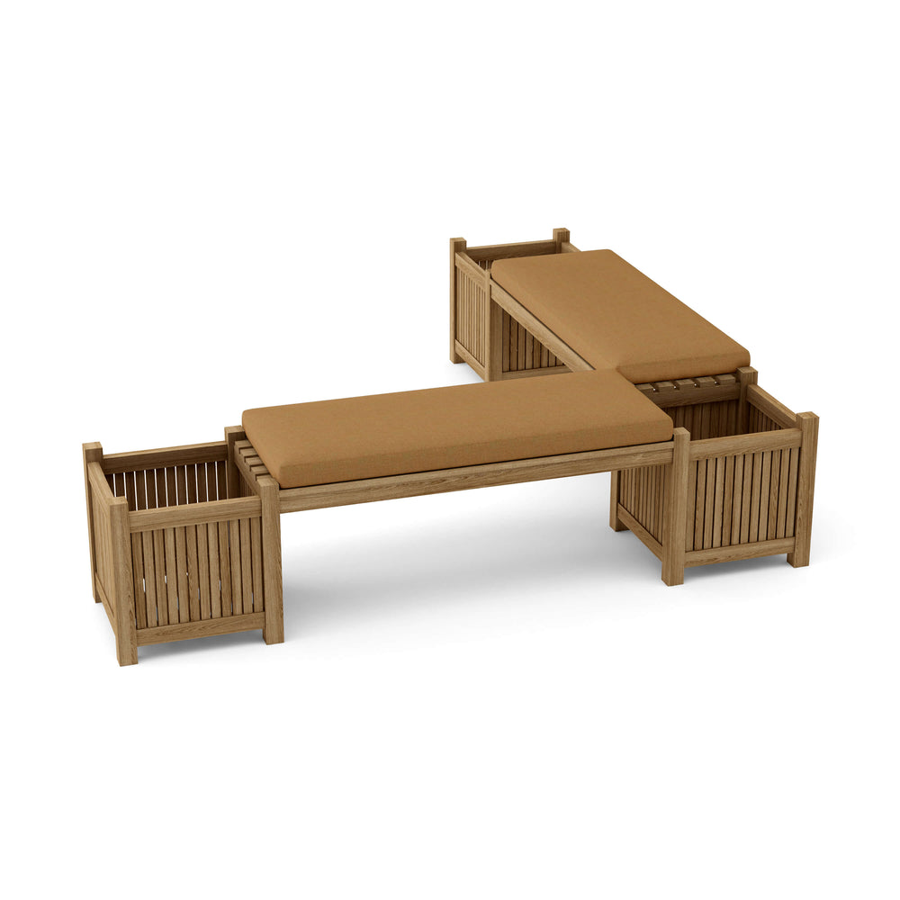 Canvas Teak cushion