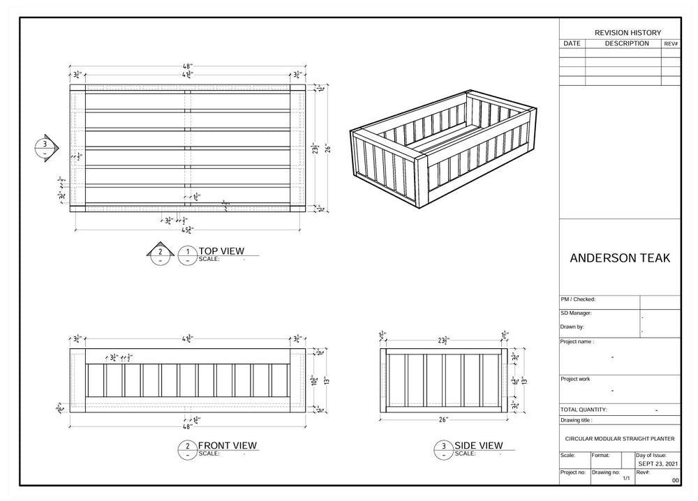 Straight Modular Planter - image 3