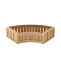Circular Modular Planter in Teak
