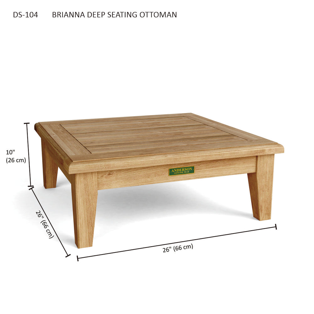 Brianna Ottoman + Cushion - image 4