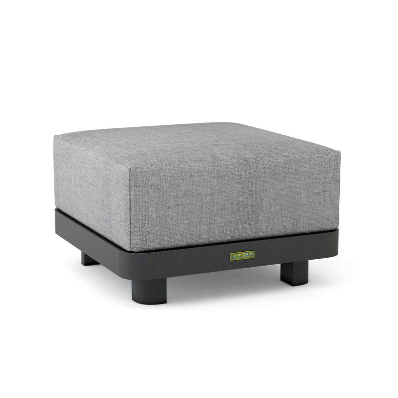 Granada Deep Seating Aluminum Ottoman