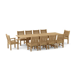 Bahama Sahara 11-Piece 10' Rectangular Dining Set - image 2