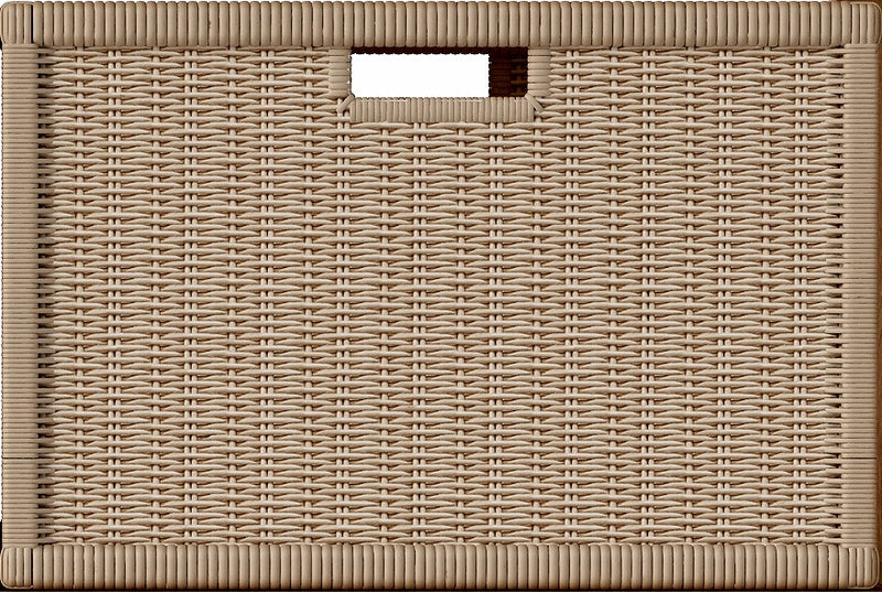 Wicker Storage Baskets for Spa Towel Console (Pair)