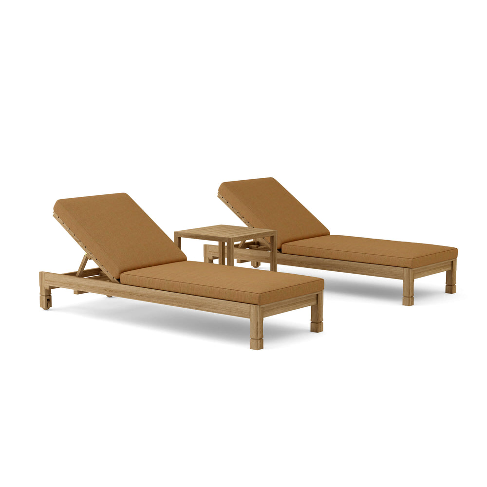 Canvas Teak cushion