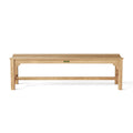 Hampton 3-Seater Backless Bench in Teak