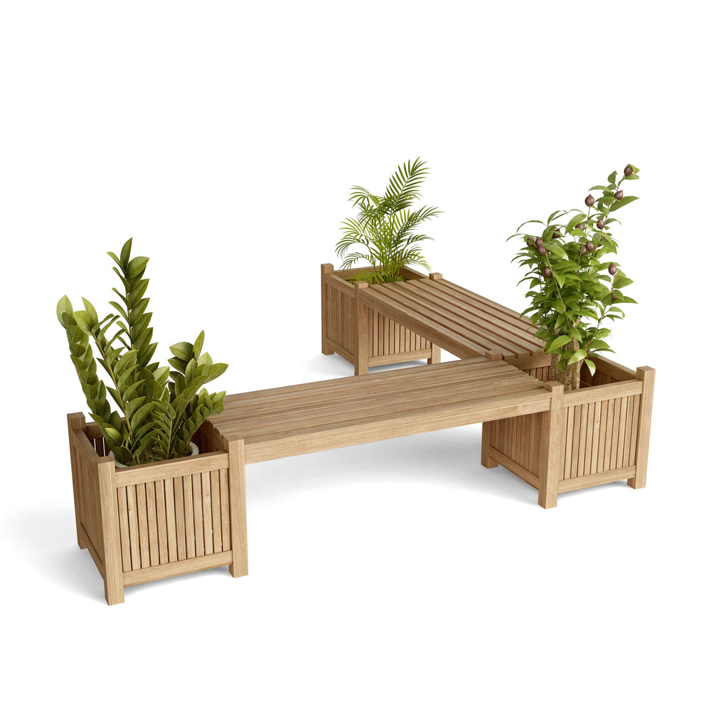 Planter Bench (2 bench + 3 planter box) - image 6