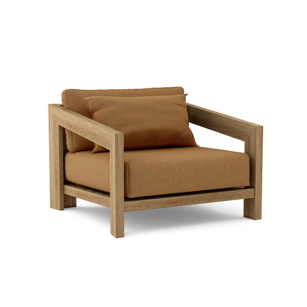 Canvas Teak cushion