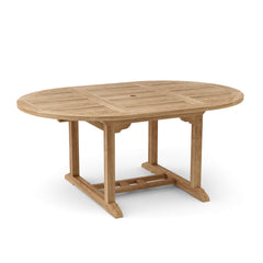 Bahama 71" Oval Extension Table Extra Thick Wood - image 3