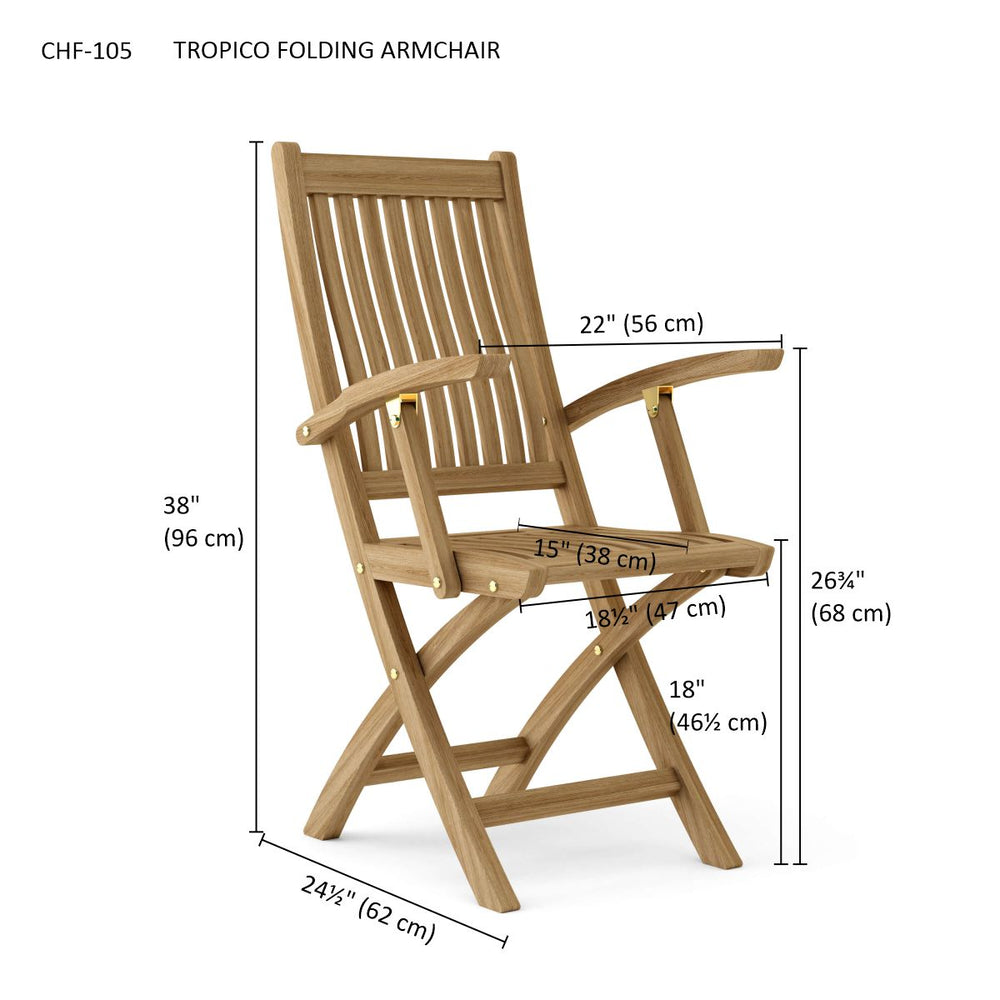 Tropico Folding Armchair (sell & price per 2 chairs only) - image 5